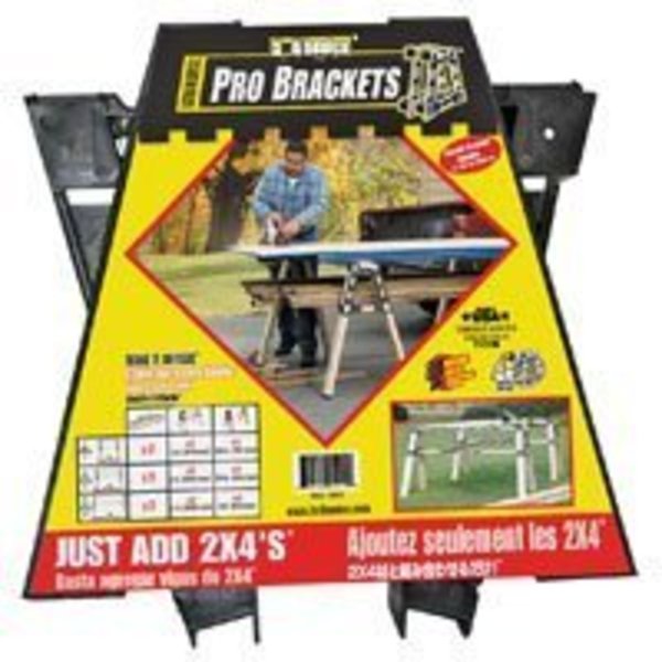 2 X 4 Basics 2x4basics 90194 Bracket Sawhorse, 2000 lb Load Capacity, Structural Resin 90194